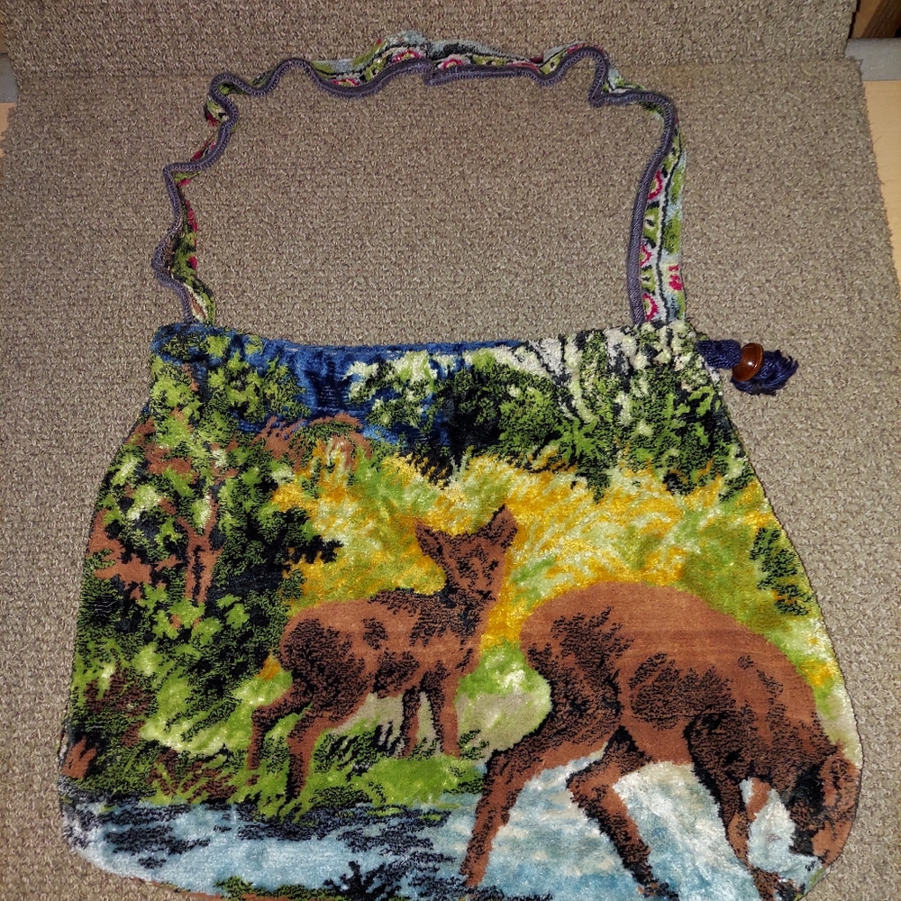 Fabric deer bag